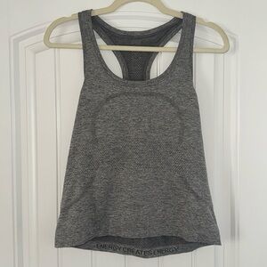 Lululemon Swiftly Tech Racerback Tank Top 2.0
Waist Length - Slate/White